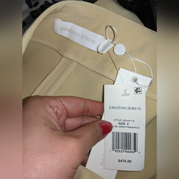 6. NWT JONATHAN SIMKHAI 3 PIECE BLAZER & PANT SET - Picture 12 of 16